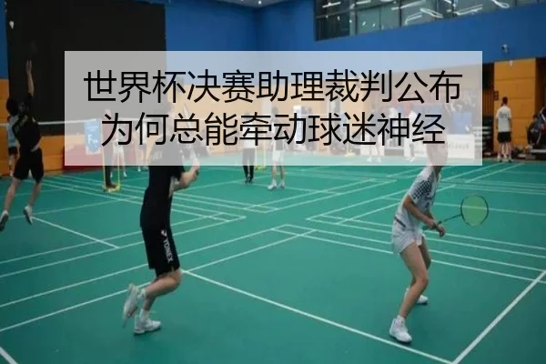 世界杯决赛助理裁判公布 为何总能牵动球迷神经